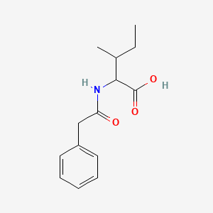molecular formula C14H19NO3 B13998899 N-(Phenylacetyl)isoleucine CAS No. 2752-52-5