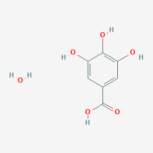 molecular formula C7H8O6 B139992 Gallic acid monohydrate CAS No. 5995-86-8