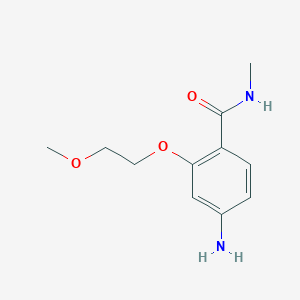4-amino-2-(2-methoxyethoxy)-N-methylbenzamide