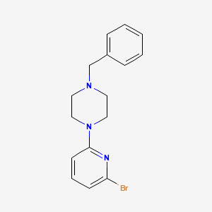 1-Benzyl-4-(6-bromopyridin-2-yl)piperazine