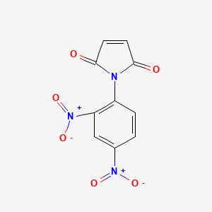 molecular formula C10H5N3O6 B13999433 N-(2,4-Dinitrophenyl)maleimide CAS No. 64419-19-8