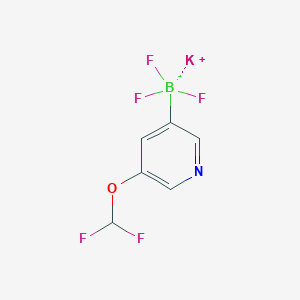 Potassium (5-(difluoromethoxy)pyridin-3-yl)trifluoroborate