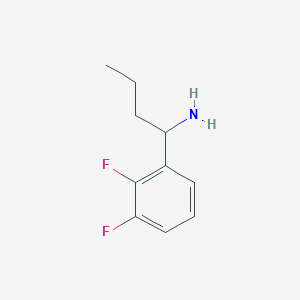 molecular formula C10H13F2N B1399947 1-(2,3-Difluorophenyl)butylamine CAS No. 1270560-12-7