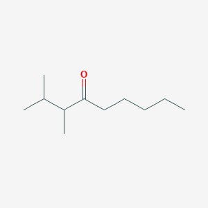 molecular formula C11H22O B13999553 2,3-Dimethylnonan-4-one CAS No. 90542-50-0