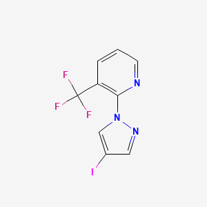 2-(4-Iodopyrazol-1-yl)-3-trifluoromethylpyridine