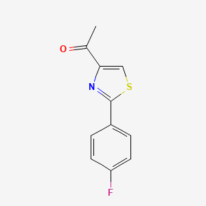 1-[2-(4-Fluoro-phenyl)-thiazol-4-yl]-ethanone