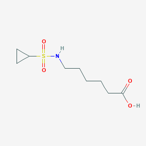 6-Cyclopropanesulfonylamino-hexanoic acid