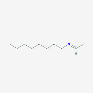 molecular formula C10H21N B14000035 n-[(1e)-Ethylidene]octan-1-amine CAS No. 25543-30-0