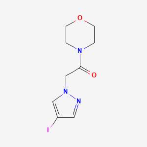 2-(4-Iodopyrazol-1-yl)-1-morpholin-4-yl-ethanone