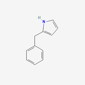 molecular formula C11H11N B14000181 2-benzyl-1H-pyrrole CAS No. 33234-48-9