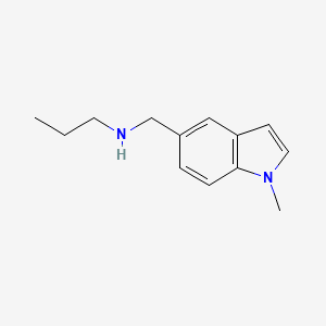 molecular formula C13H18N2 B1400020 [(1-Methyl-1H-indol-5-yl)methyl](propyl)amine CAS No. 1343934-78-0