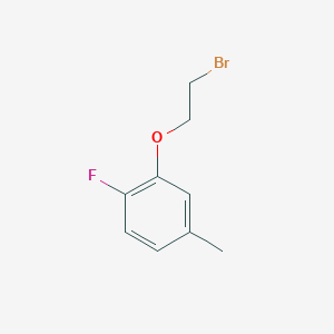2-(2-Bromoethoxy)-1-fluoro-4-methylbenzene