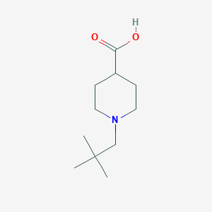 1-(2,2-Dimethylpropyl)piperidine-4-carboxylic acid