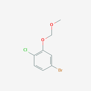 4-Bromo-1-chloro-2-(methoxymethoxy)benzene