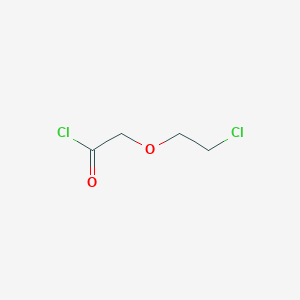 molecular formula C4H6Cl2O2 B140004 2-(2-Chloroethoxy)acetyl Chloride CAS No. 39229-33-9