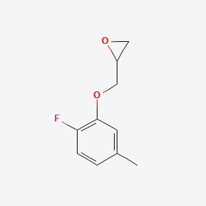 2-(2-Fluoro-5-methylphenoxymethyl)-oxirane