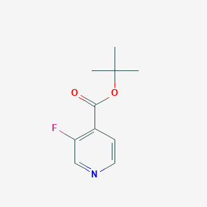 molecular formula C10H12FNO2 B1400044 3-Fluoroisonicotinic acid tert-butyl ester CAS No. 1254475-68-7
