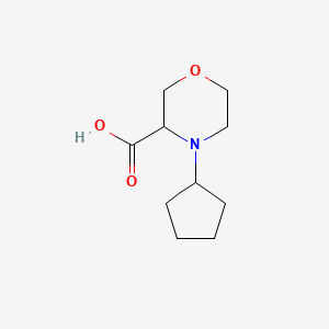 4-Cyclopentyl-morpholine-3-carboxylic acid