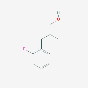 3-(2-Fluorophenyl)-2-methylpropan-1-ol