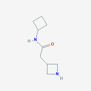 2-(azetidin-3-yl)-N-cyclobutylacetamide