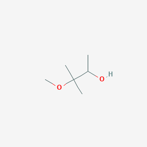 molecular formula C6H14O2 B14000534 3-Methoxy-3-methylbutan-2-ol CAS No. 39250-87-8
