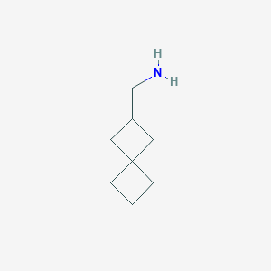 {Spiro[3.3]heptan-2-yl}methanamine