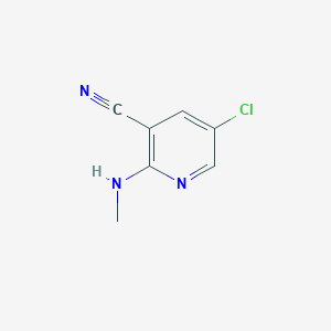 5-Chloro-2-(methylamino)nicotinonitrile
