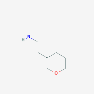 N-Methyl-2-(tetrahydro-2H-pyran-3-yl)ethanamine