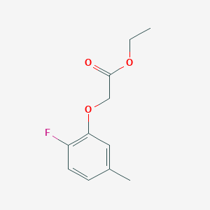 Ethyl 2-(2-fluoro-5-methyl-phenoxy)acetate