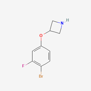 3-(4-Bromo-3-fluorophenoxy)azetidine