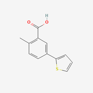 2-Methyl-5-(thiophen-2-yl)benzoic acid