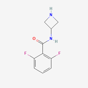 N-(azetidin-3-yl)-2,6-difluorobenzamide