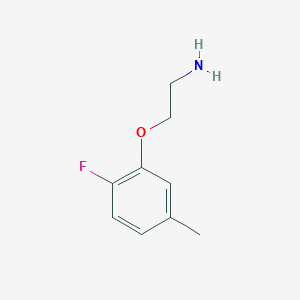 2-(2-Fluoro-5-methylphenoxy)ethan-1-amine