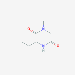 1-Methyl-3-(propan-2-yl)piperazine-2,5-dione