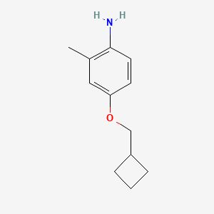 4-(Cyclobutylmethoxy)-2-methylaniline