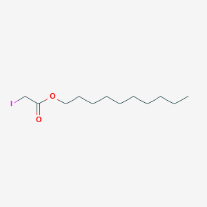 molecular formula C12H23IO2 B14000860 Decyl iodoacetate CAS No. 80935-00-8