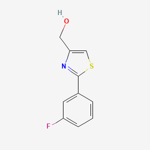 (2-(3-Fluorophenyl)thiazol-4-yl)methanol