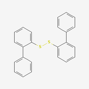 molecular formula C24H18S2 B14000883 2-Biphenylyl disulfide CAS No. 19813-97-9