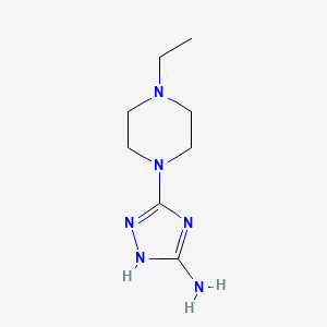 3-(4-ethylpiperazin-1-yl)-1H-1,2,4-triazol-5-amine