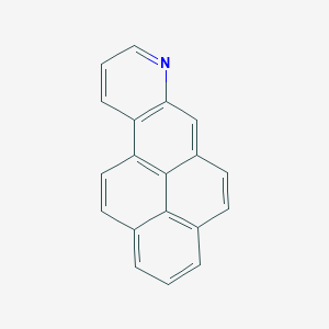 molecular formula C19H11N B14000924 Phenaleno[1,9-fg]quinoline CAS No. 189-89-9