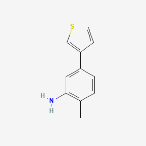 2-Methyl-5-(thiophen-3-yl)aniline