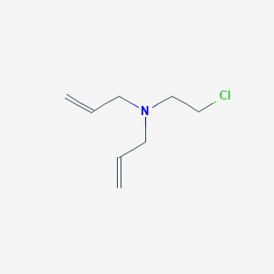 molecular formula C8H14ClN B14001028 n-(2-Chloroethyl)-n-(prop-2-en-1-yl)prop-2-en-1-amine CAS No. 81637-44-7