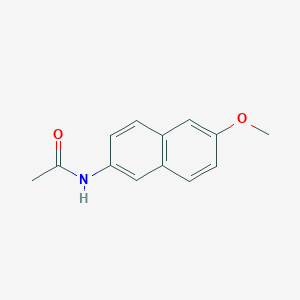 molecular formula C13H13NO2 B14001041 n-(6-Methoxynaphthalen-2-yl)acetamide CAS No. 3900-46-7