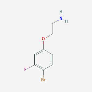 2-(4-Bromo-3-fluorophenoxy)ethan-1-amine
