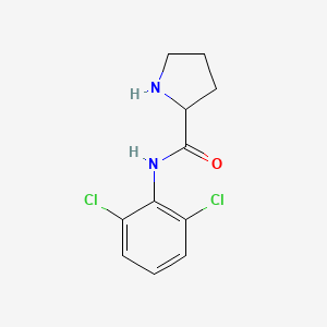 N-(2,6-dichlorophenyl)pyrrolidine-2-carboxamide