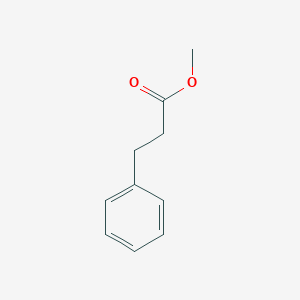 molecular formula C10H12O2 B140012 Methyl 3-phenylpropionate CAS No. 103-25-3