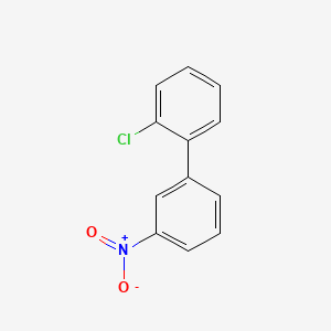 molecular formula C12H8ClNO2 B14001279 2-Chloro-3'-nitrobiphenyl CAS No. 1019-61-0