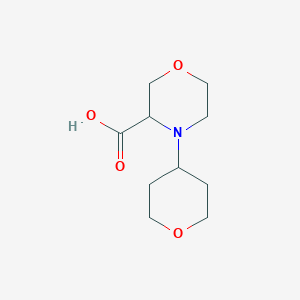 4-(Tetrahydro-pyran-4-yl)-morpholine-3-carboxylic acid