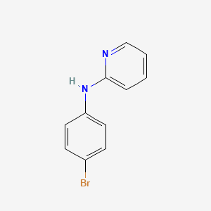 molecular formula C11H9BrN2 B14001605 N-(4-bromophenyl)pyridin-2-amine CAS No. 78644-75-4