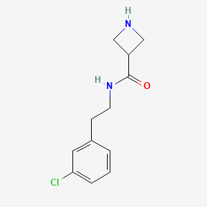 N-(3-Chlorophenethyl)azetidine-3-carboxamide